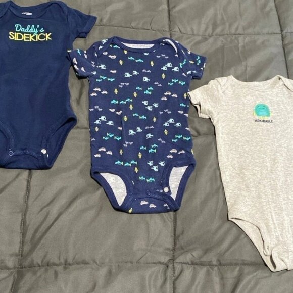 Set of 3 Carter's Onesies - Picture 1 of 5
